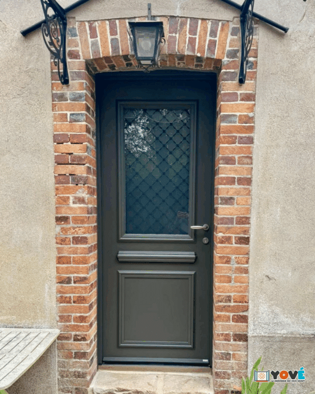 porte entrée Acier