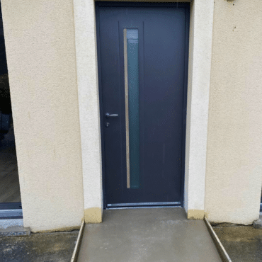 porte entree BELM MOJA aluminium design contemporain renovation maison